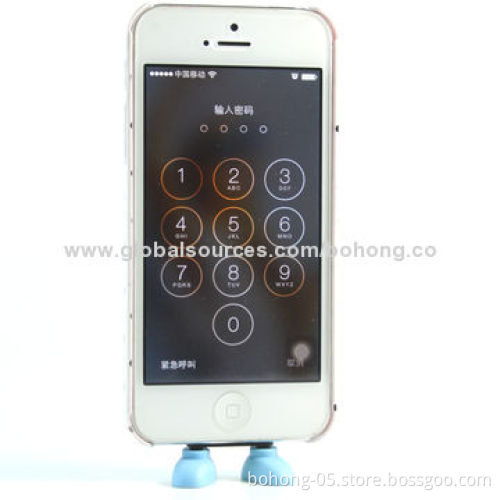 Creative Holders for iPhone 5, MOQ of 500 Pieces, Each Color
